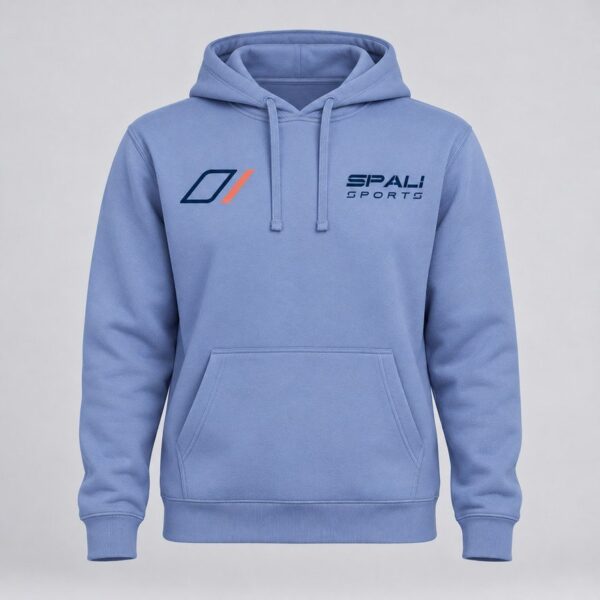 Sudadera Bucle en azul zen, vista delantera